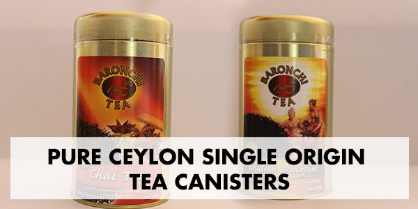 Single Origin Tea Canisters